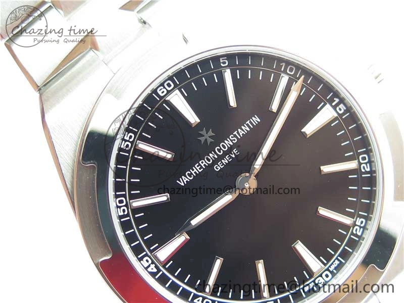 Overseas Ultra-Thin 2000V XF Best Edition Black Dial on SS Bracelet A1120