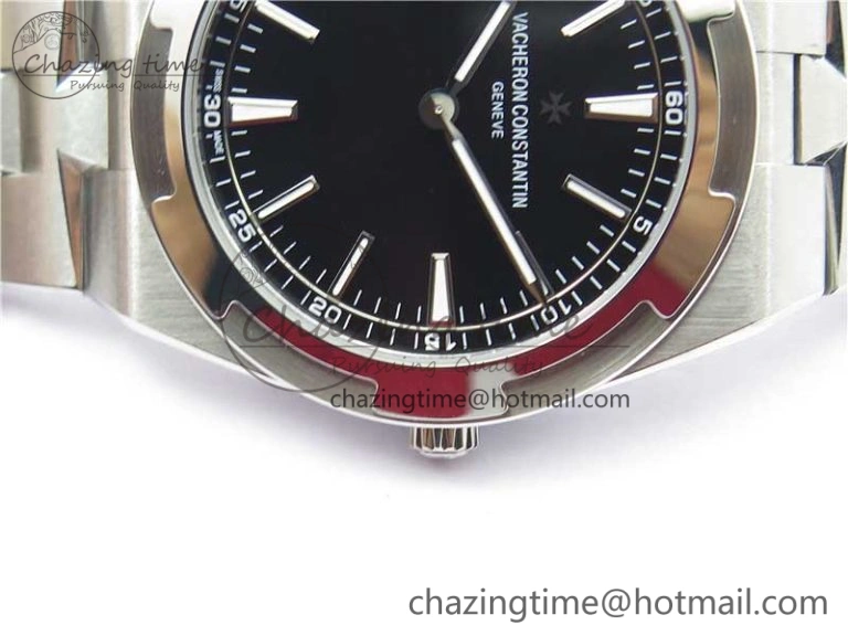 Overseas Ultra-Thin 2000V XF Best Edition Black Dial on SS Bracelet A1120