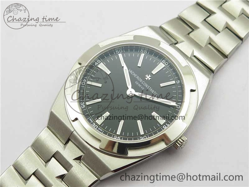 Overseas Ultra-Thin 2000V XF Best Edition Black Dial on SS Bracelet A1120