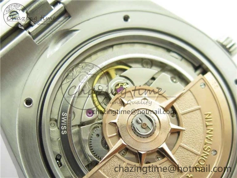 Overseas Ultra-Thin 2000V XF Best Edition Blue Dial on SS Bracelet A1120