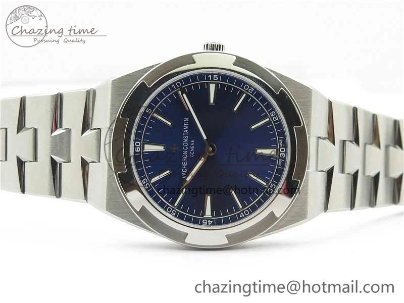 Overseas Ultra-Thin 2000V XF Best Edition Blue Dial on SS Bracelet A1120
