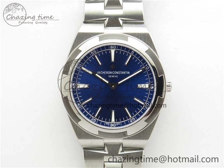 Overseas Ultra-Thin 2000V XF Best Edition Blue Dial on SS Bracelet A1120
