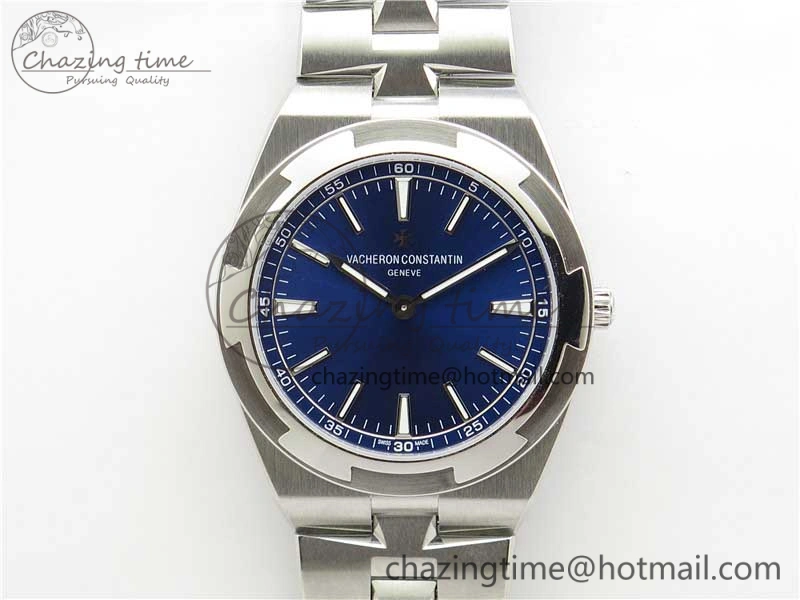 Overseas Ultra-Thin 2000V XF Best Edition Blue Dial on SS Bracelet A1120