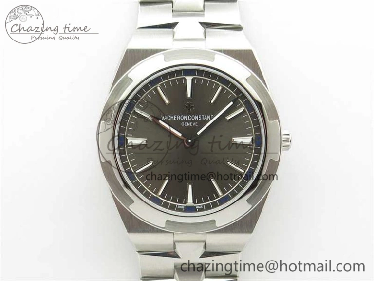 Overseas Ultra-Thin 2000V XF Best Edition Gray Dial on SS Bracelet A1120
