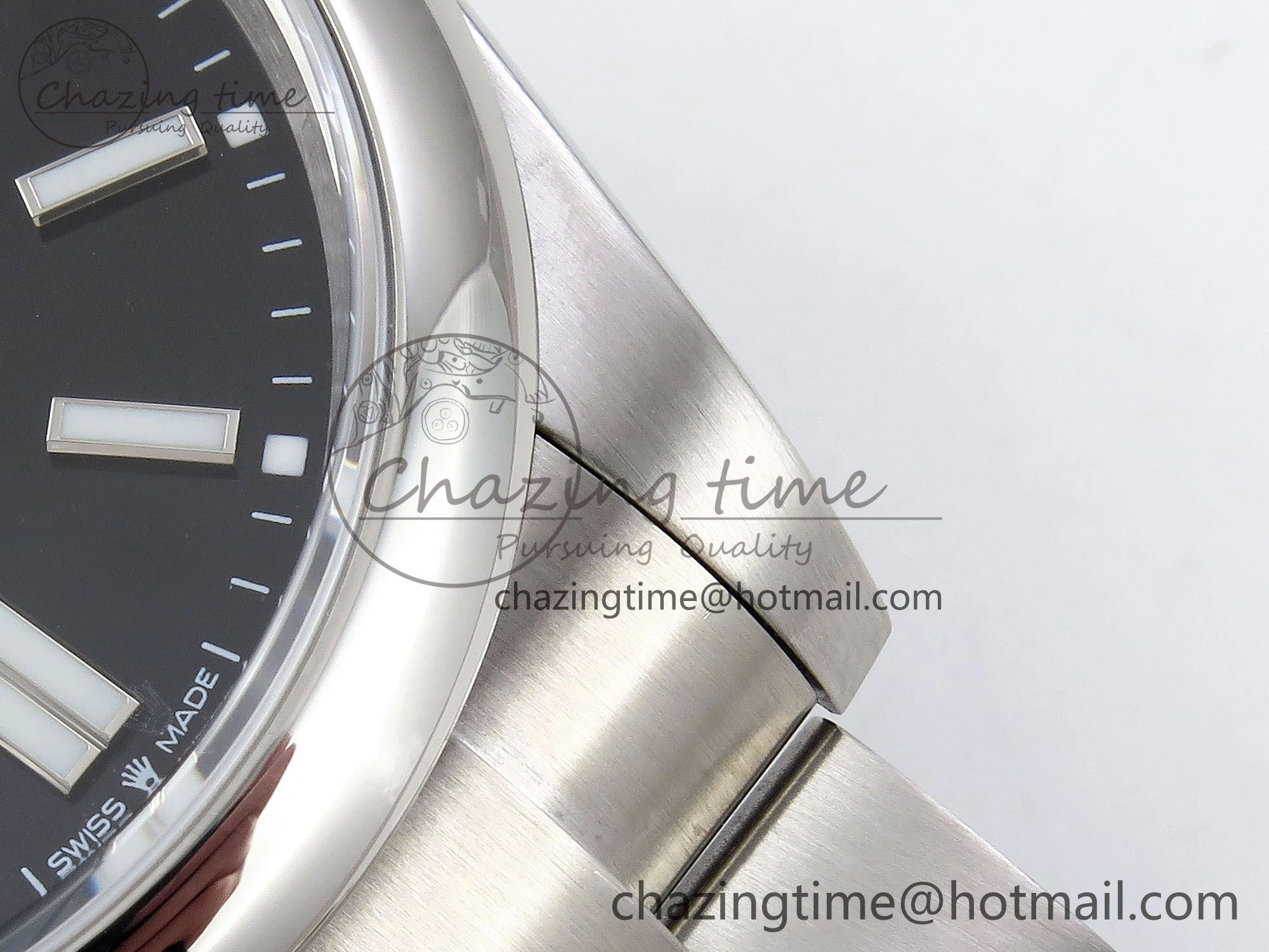 Oyster Perpetual 124300 41mm APF 1:1 Best Edition 904L Steel Black Dial VR3230