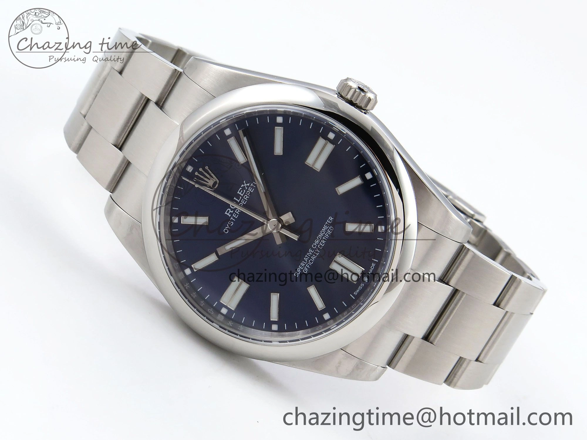 Oyster Perpetual 124300 41mm APF 1:1 Best Edition 904L Steel Blue Dial VR3230