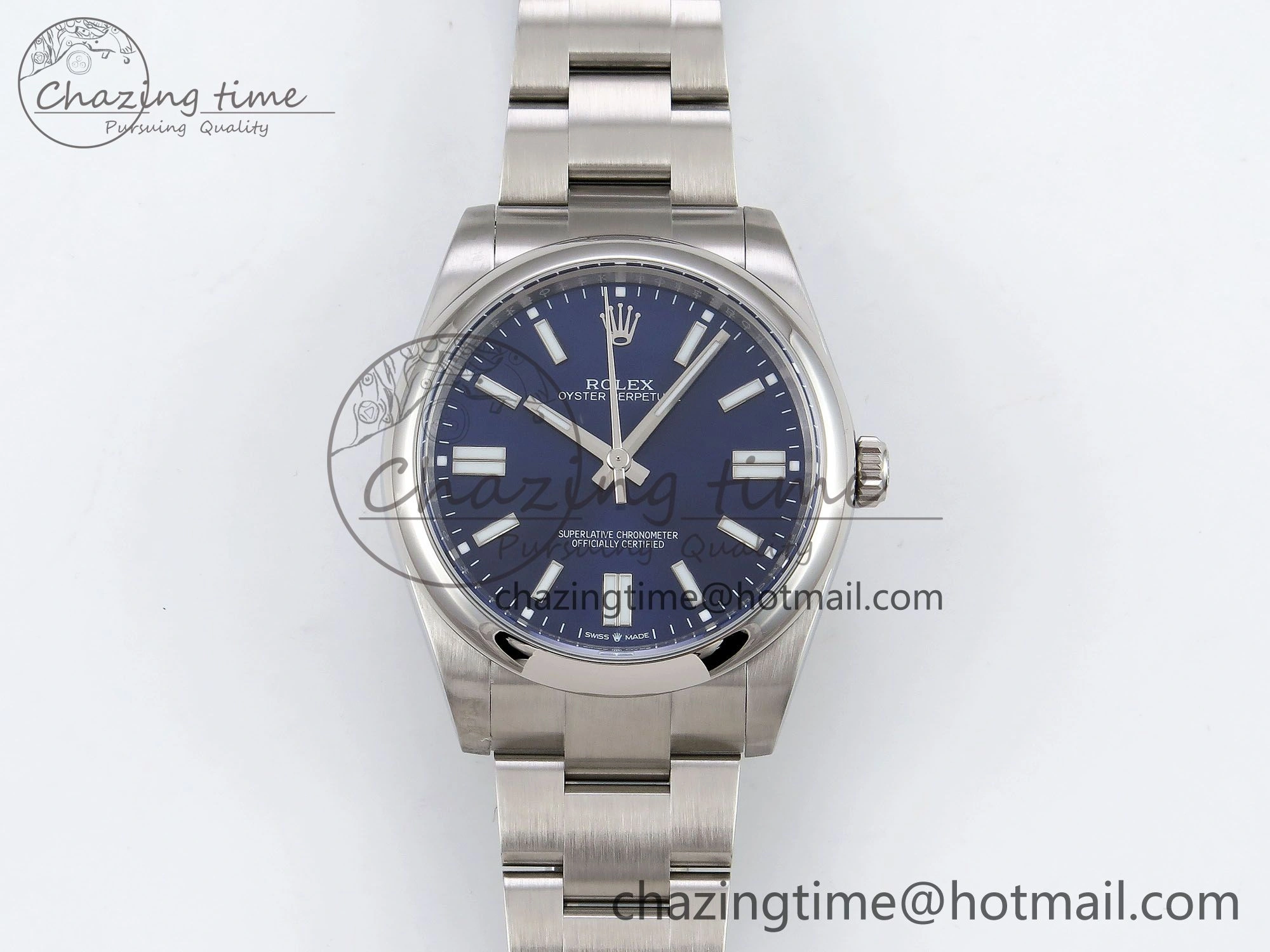 Oyster Perpetual 124300 41mm APF 1:1 Best Edition 904L Steel Blue Dial VR3230