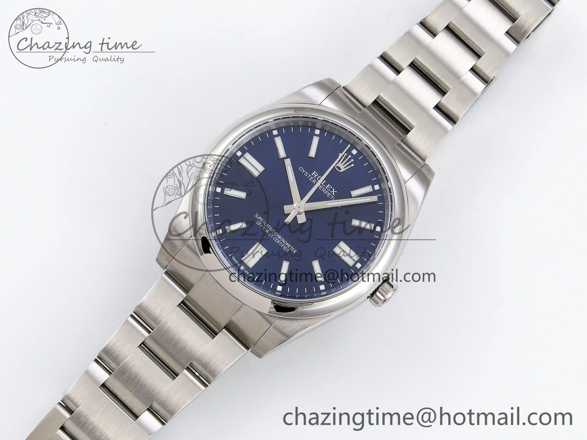 Oyster Perpetual 124300 41mm APF 1:1 Best Edition 904L Steel Blue Dial VR3230