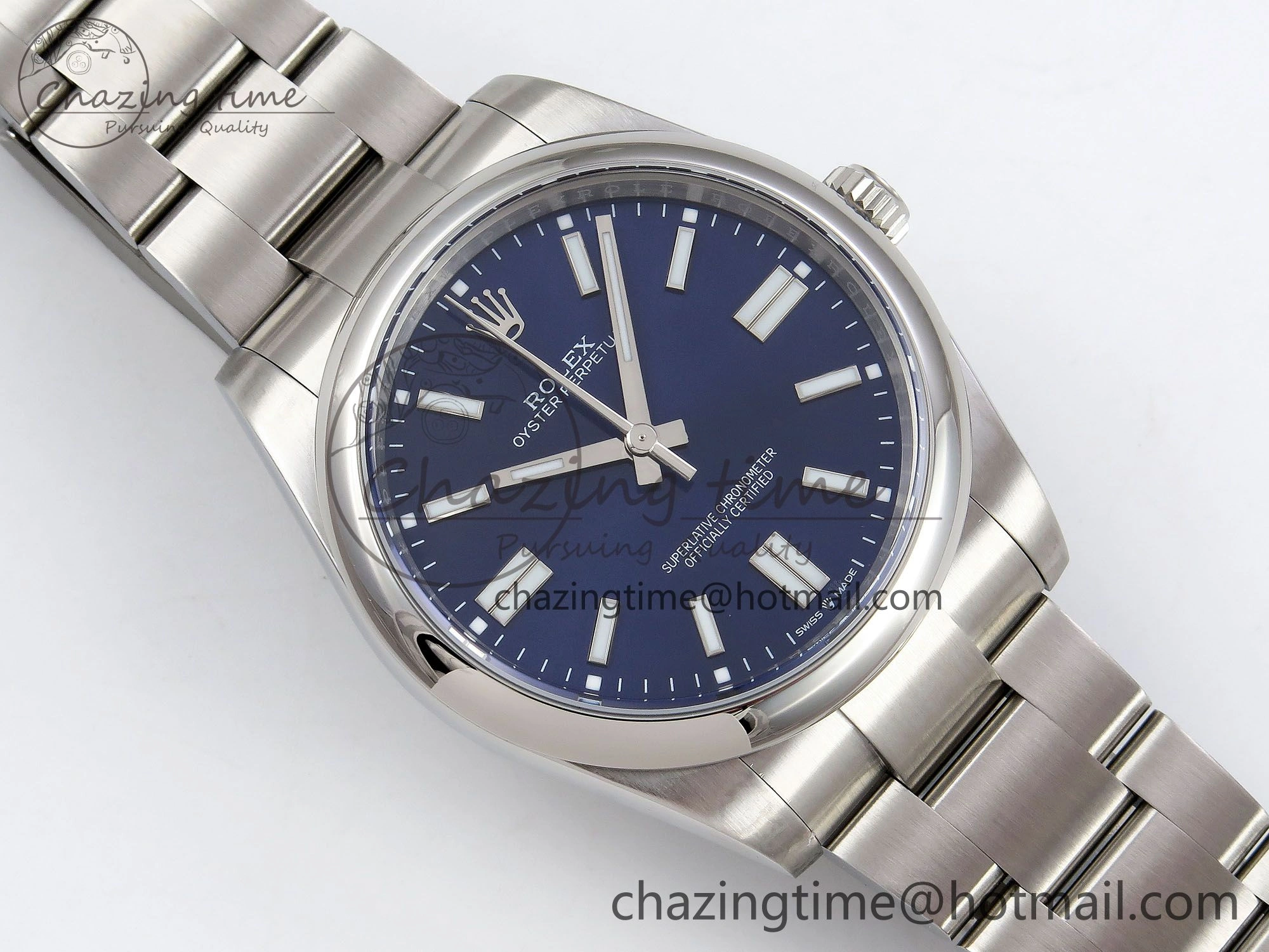 Oyster Perpetual 124300 41mm APF 1:1 Best Edition 904L Steel Blue Dial VR3230