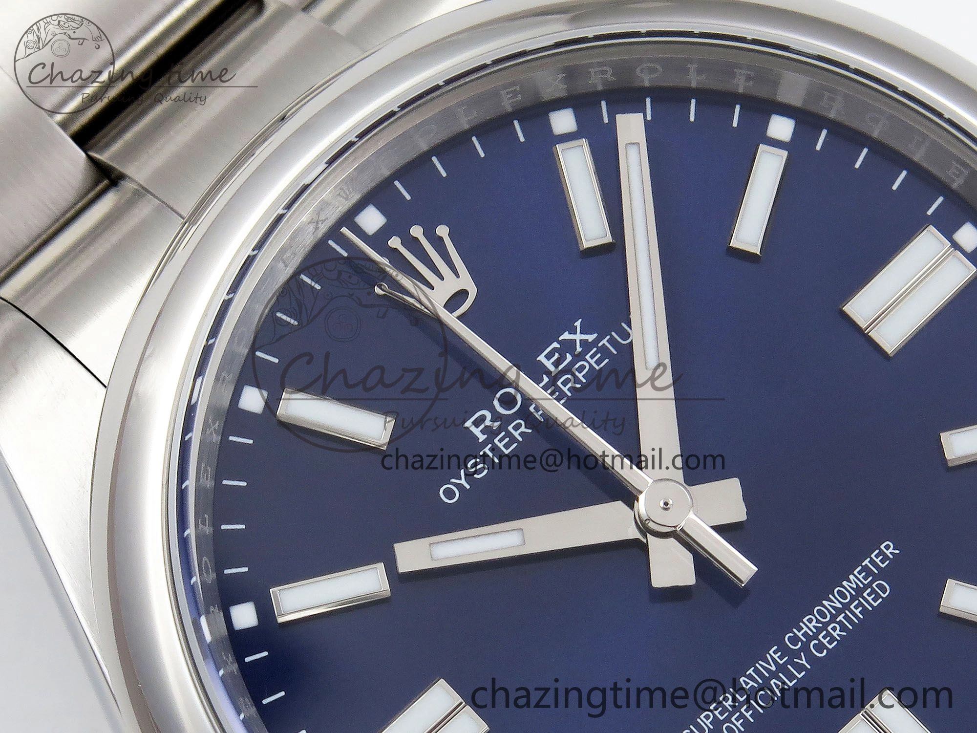 Oyster Perpetual 124300 41mm APF 1:1 Best Edition 904L Steel Blue Dial VR3230