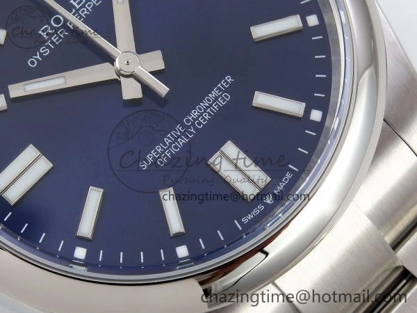 Oyster Perpetual 124300 41mm APF 1:1 Best Edition 904L Steel Blue Dial VR3230