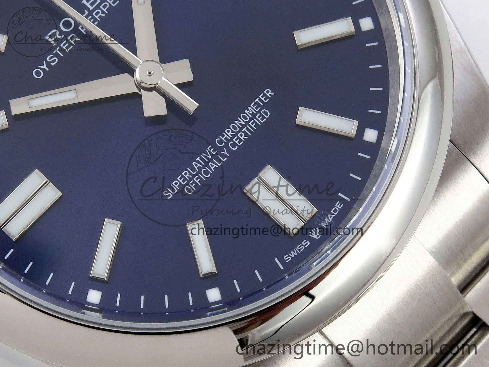 Oyster Perpetual 124300 41mm APF 1:1 Best Edition 904L Steel Blue Dial VR3230