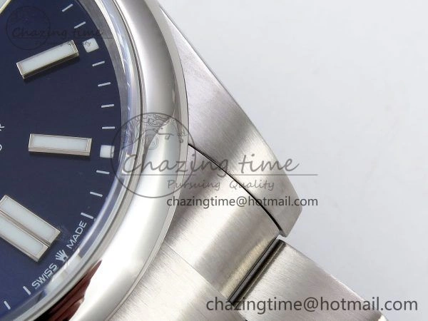 Oyster Perpetual 124300 41mm APF 1:1 Best Edition 904L Steel Blue Dial VR3230