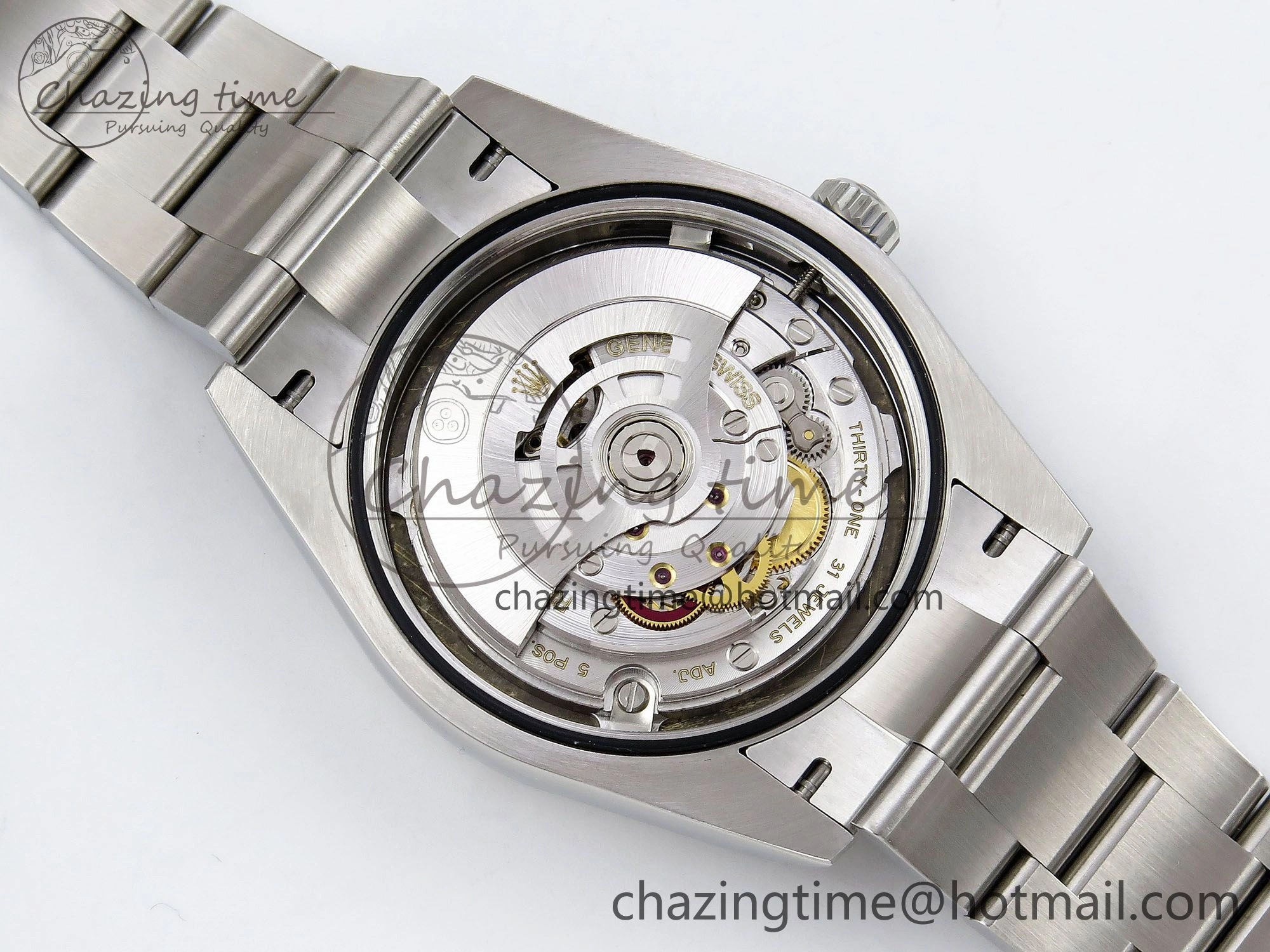 Oyster Perpetual 124300 41mm APF 1:1 Best Edition 904L Steel Red Dial VR3230