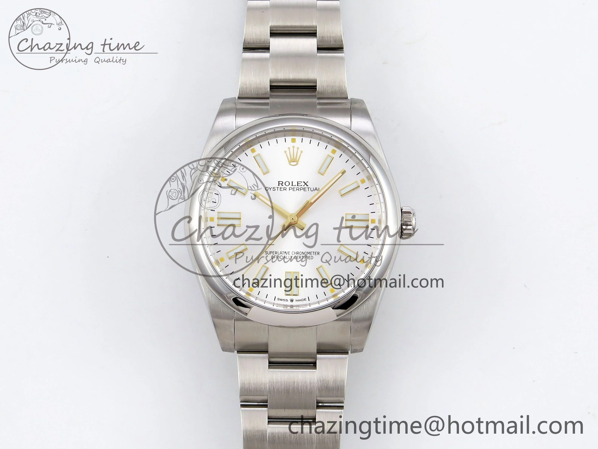Oyster Perpetual 124300 41mm APF 1:1 Best Edition 904L Steel Silver Dial VR3230