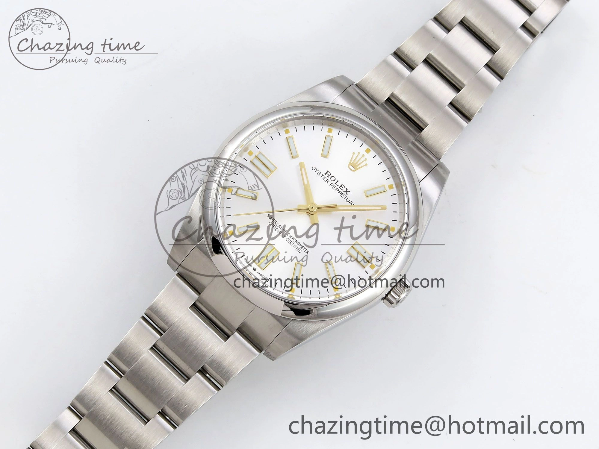 Oyster Perpetual 124300 41mm APF 1:1 Best Edition 904L Steel Silver Dial VR3230