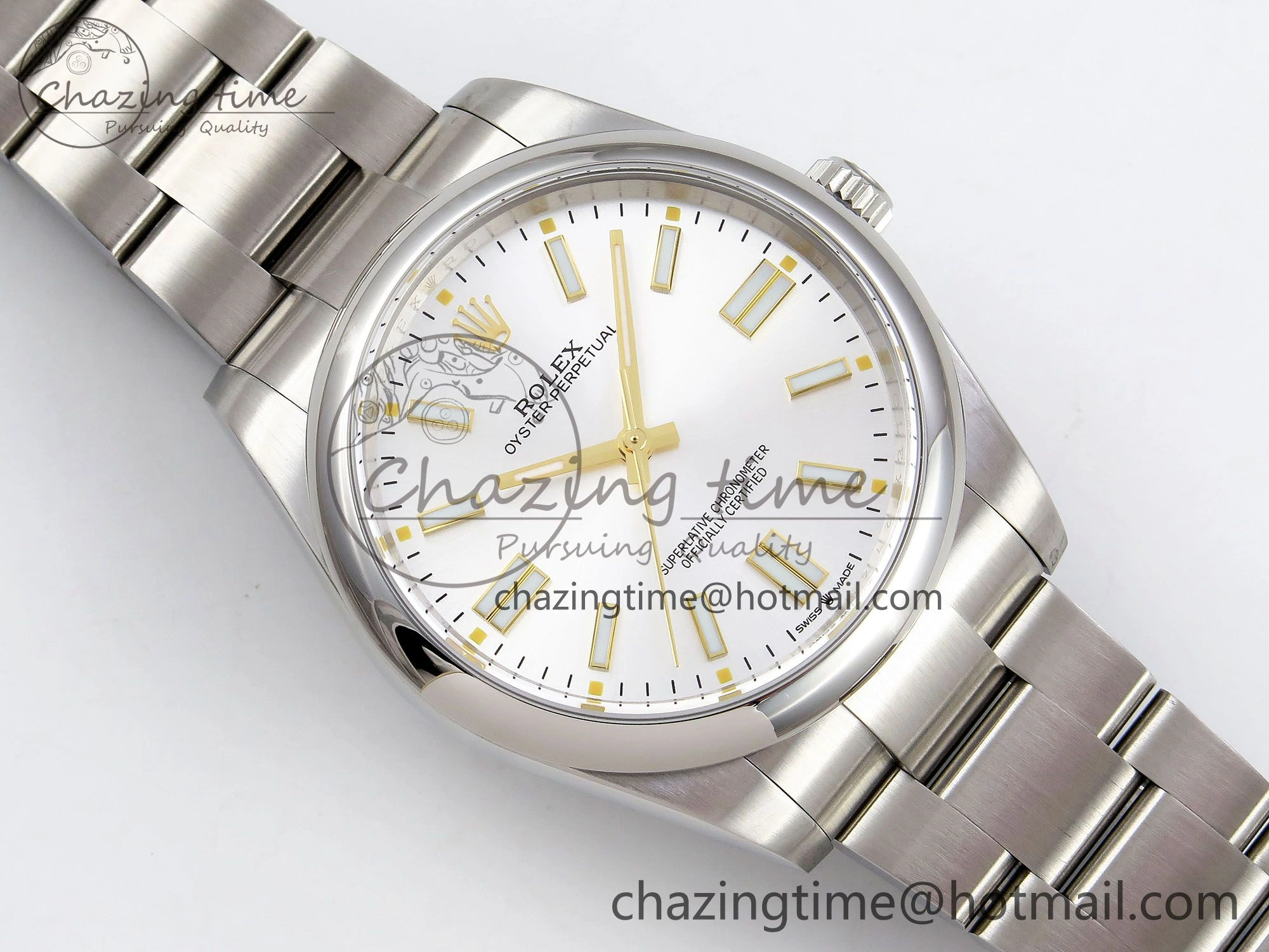 Oyster Perpetual 124300 41mm APF 1:1 Best Edition 904L Steel Silver Dial VR3230