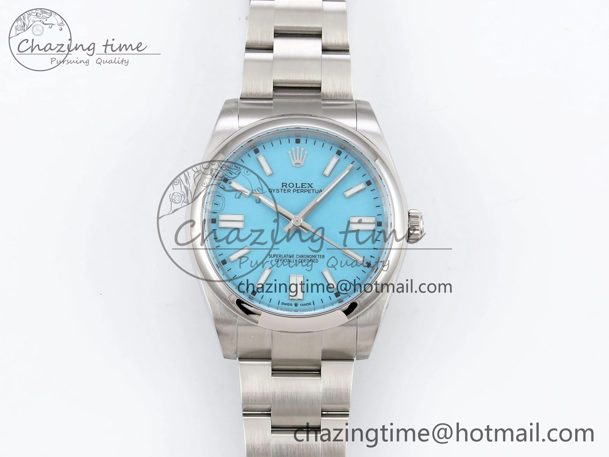 Oyster Perpetual 124300 41mm APF 1:1 Best Edition 904L Steel Tiffany Blue Dial VR3230
