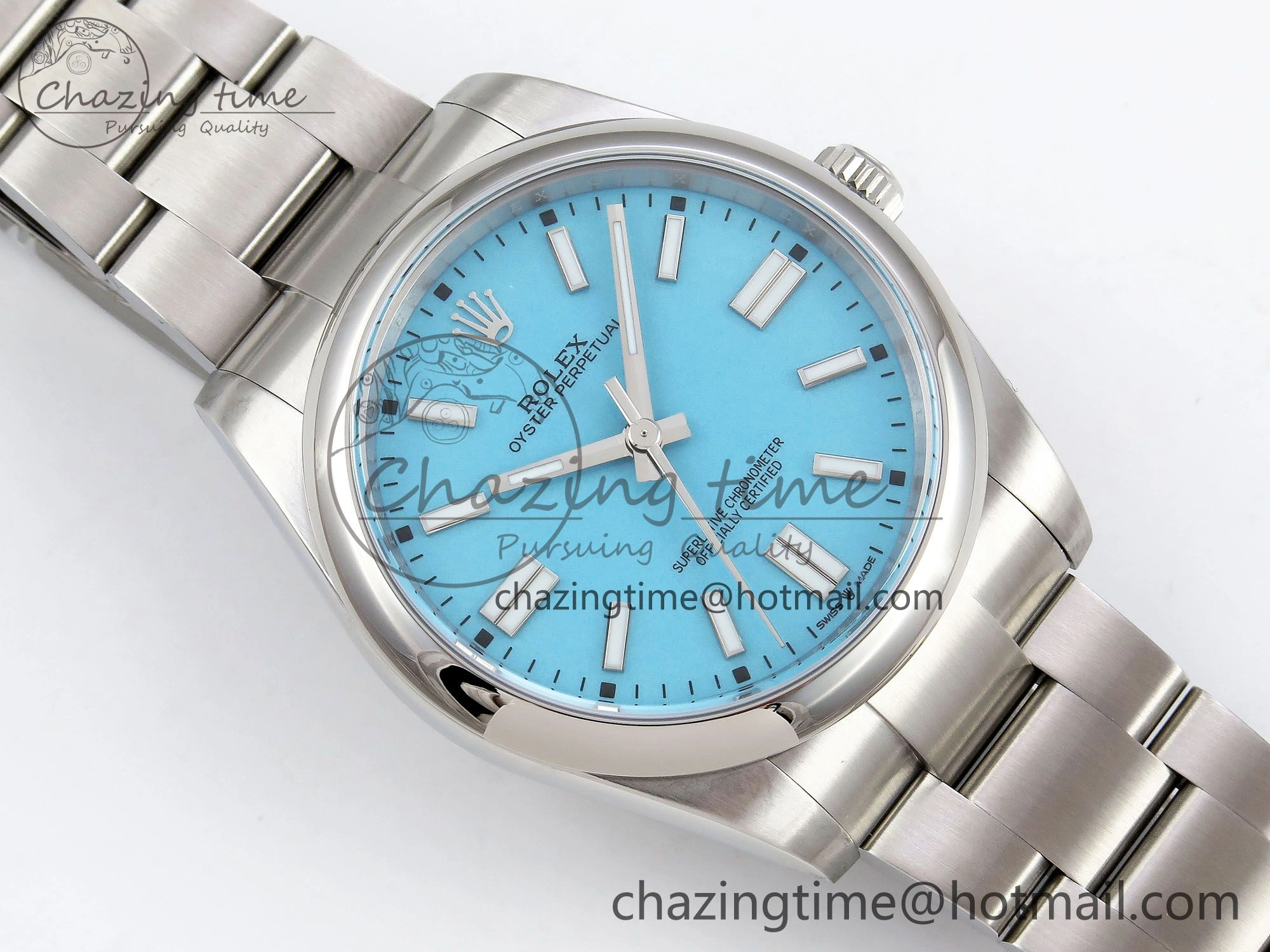 Oyster Perpetual 124300 41mm APF 1:1 Best Edition 904L Steel Tiffany Blue Dial VR3230