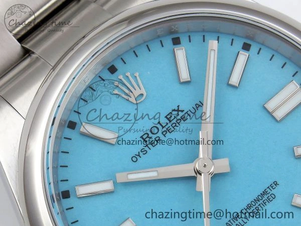 Oyster Perpetual 124300 41mm APF 1:1 Best Edition 904L Steel Tiffany Blue Dial VR3230