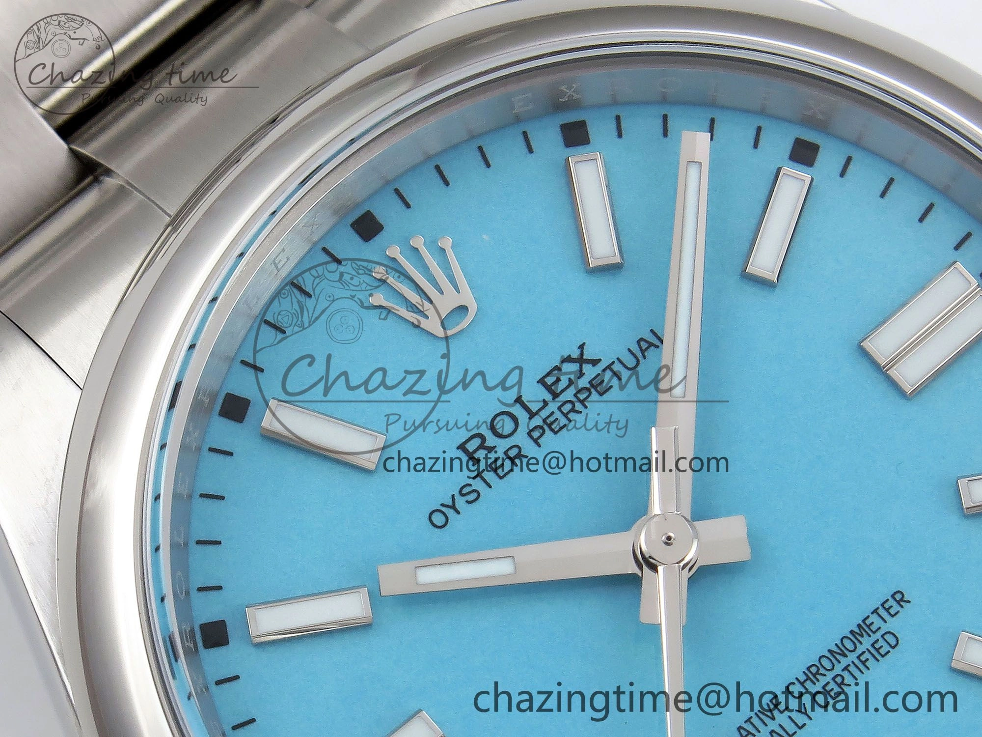 Oyster Perpetual 124300 41mm APF 1:1 Best Edition 904L Steel Tiffany Blue Dial VR3230