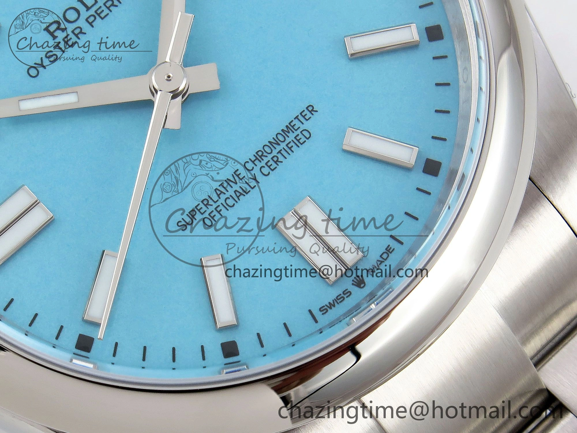 Oyster Perpetual 124300 41mm APF 1:1 Best Edition 904L Steel Tiffany Blue Dial VR3230