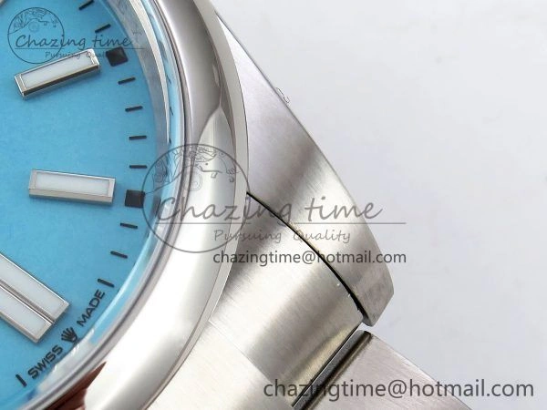 Oyster Perpetual 124300 41mm APF 1:1 Best Edition 904L Steel Tiffany Blue Dial VR3230
