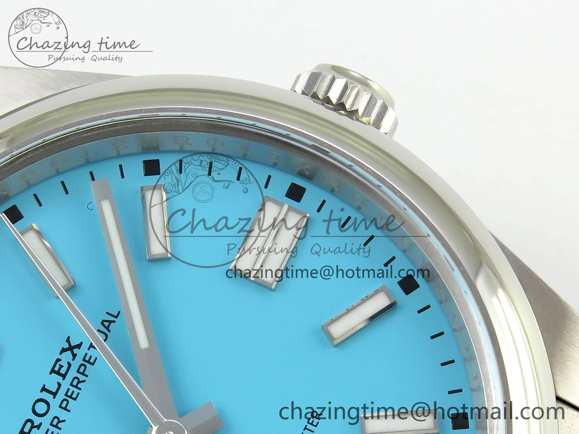 Oyster Perpetual 124300 41mm Clean 1:1 Best Edition 904L Steel Tiffany Blue Dial VR3230