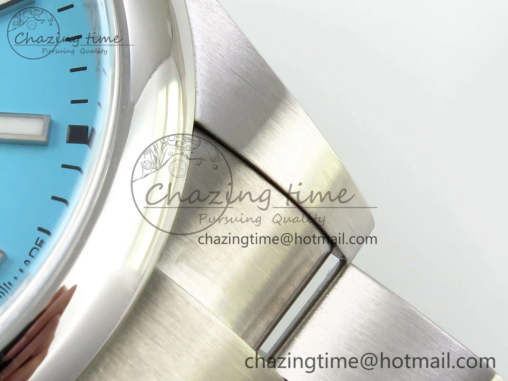 Oyster Perpetual 124300 41mm Clean 1:1 Best Edition 904L Steel Tiffany Blue Dial VR3230