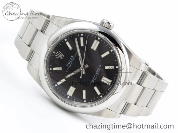 Oyster Perpetual 124300 41mm DIWF 1:1 Best Edition 904L Steel Black Dial A3230