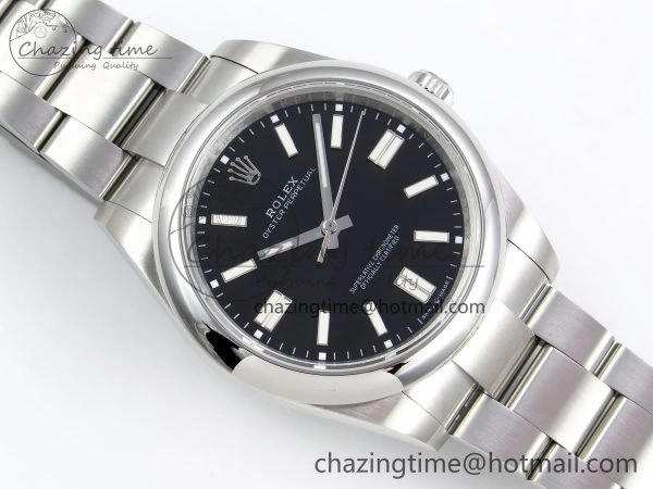 Oyster Perpetual 124300 41mm DIWF 1:1 Best Edition 904L Steel Black Dial A3230