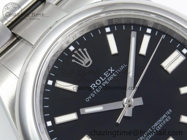 Oyster Perpetual 124300 41mm DIWF 1:1 Best Edition 904L Steel Black Dial A3230
