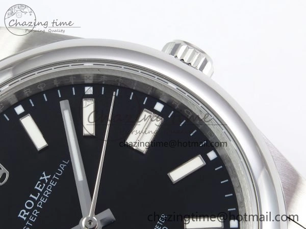 Oyster Perpetual 124300 41mm DIWF 1:1 Best Edition 904L Steel Black Dial A3230