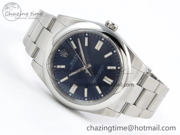 Oyster Perpetual 124300 41mm DIWF 1:1 Best Edition 904L Steel Blue Dial A3230