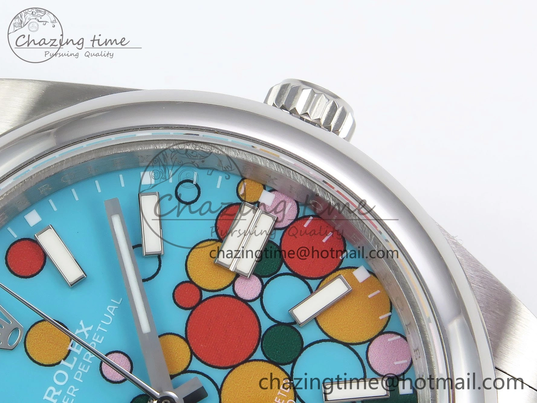 Oyster Perpetual 124300 41mm DIWF 1:1 Best Edition 904L Steel Celebration Dial A3230