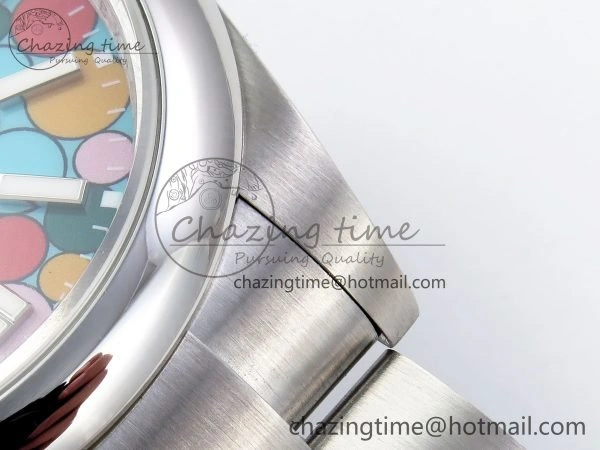 Oyster Perpetual 124300 41mm DIWF 1:1 Best Edition 904L Steel Celebration Dial A3230