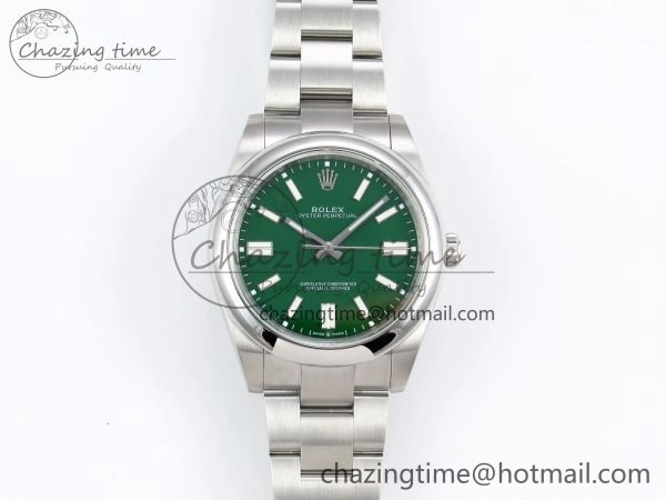 Oyster Perpetual 124300 41mm DIWF 1:1 Best Edition 904L Steel Green Dial A3230