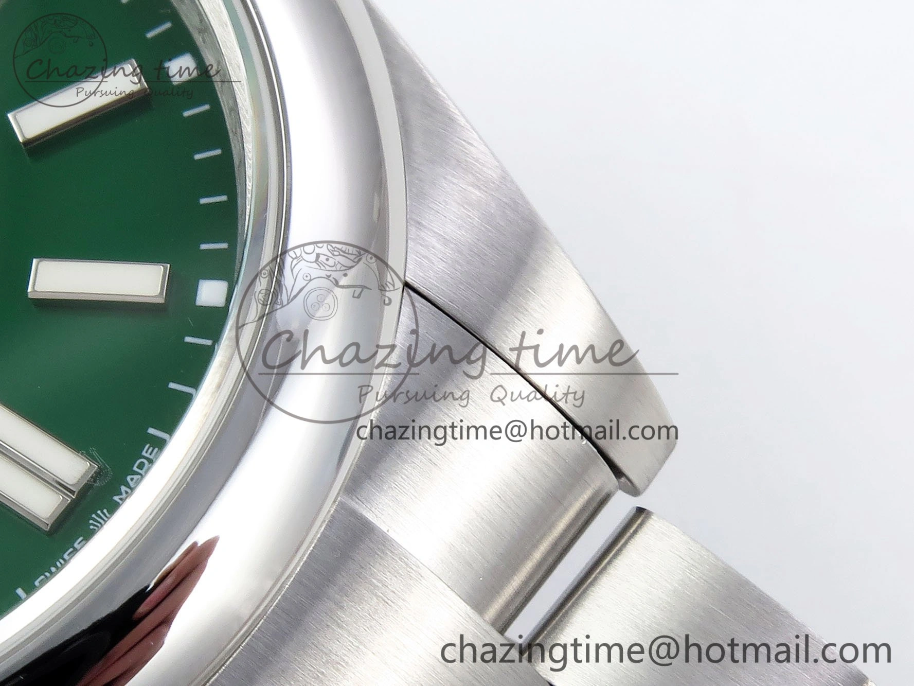 Oyster Perpetual 124300 41mm DIWF 1:1 Best Edition 904L Steel Green Dial A3230