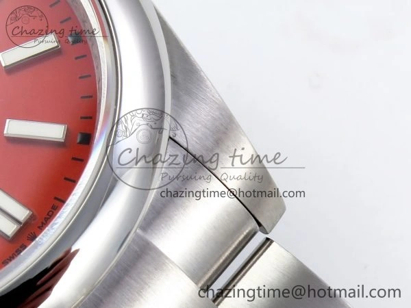 Oyster Perpetual 124300 41mm DIWF 1:1 Best Edition 904L Steel Orange Dial A3230