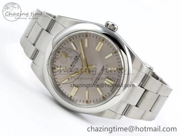 Oyster Perpetual 124300 41mm DIWF 1:1 Best Edition 904L Steel Silver Dial A3230