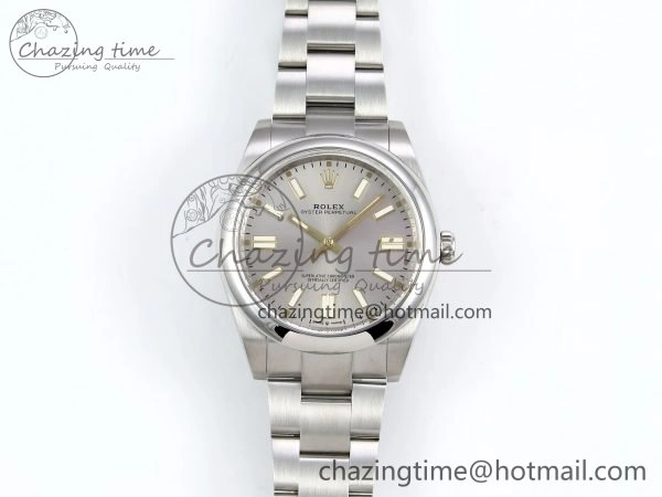 Oyster Perpetual 124300 41mm DIWF 1:1 Best Edition 904L Steel Silver Dial A3230