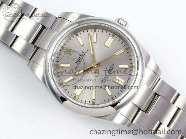 Oyster Perpetual 124300 41mm DIWF 1:1 Best Edition 904L Steel Silver Dial A3230