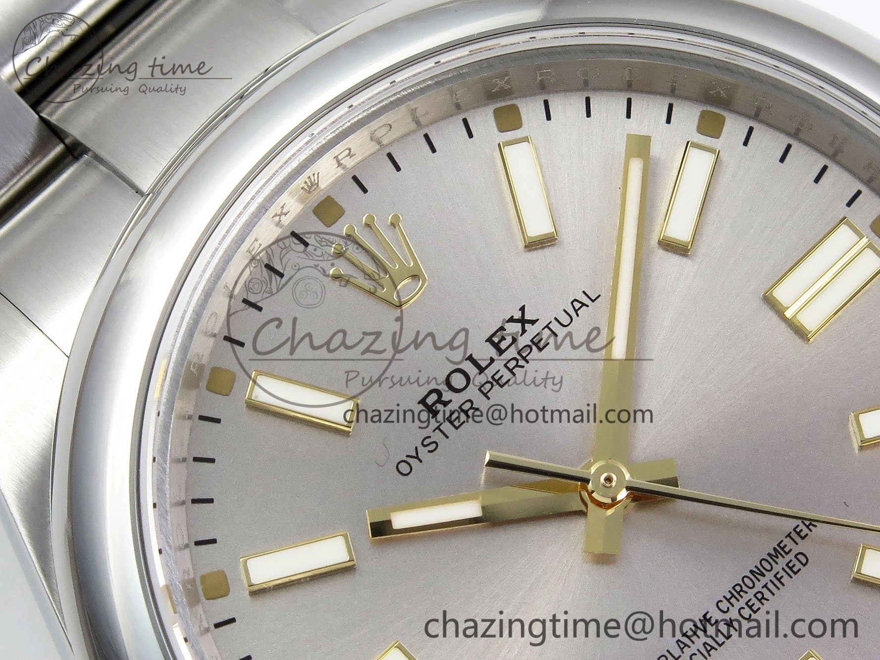 Oyster Perpetual 124300 41mm DIWF 1:1 Best Edition 904L Steel Silver Dial A3230
