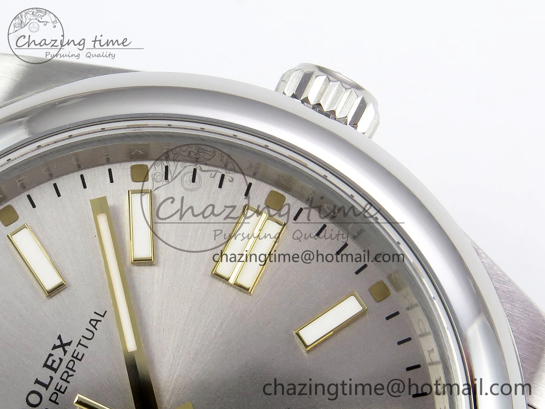Oyster Perpetual 124300 41mm DIWF 1:1 Best Edition 904L Steel Silver Dial A3230