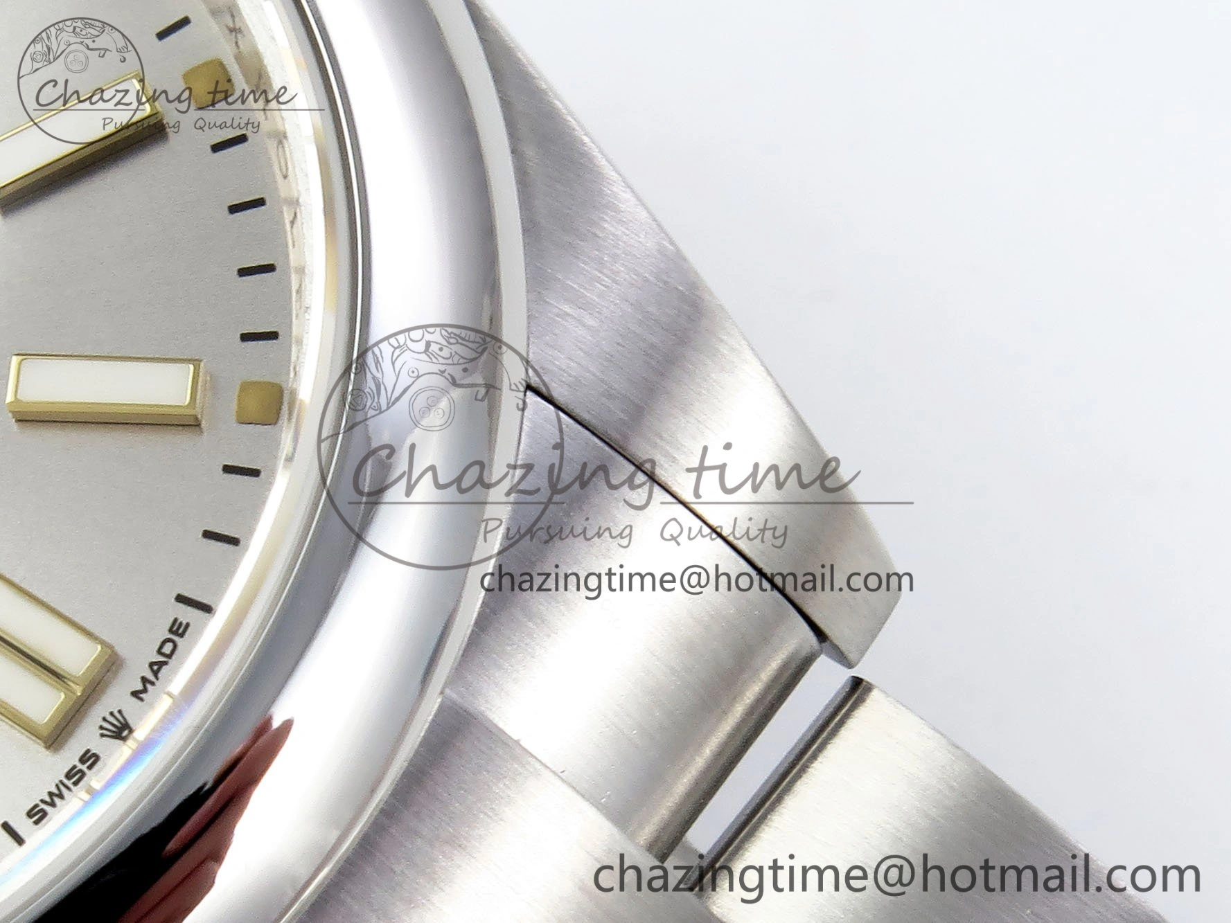 Oyster Perpetual 124300 41mm DIWF 1:1 Best Edition 904L Steel Silver Dial A3230