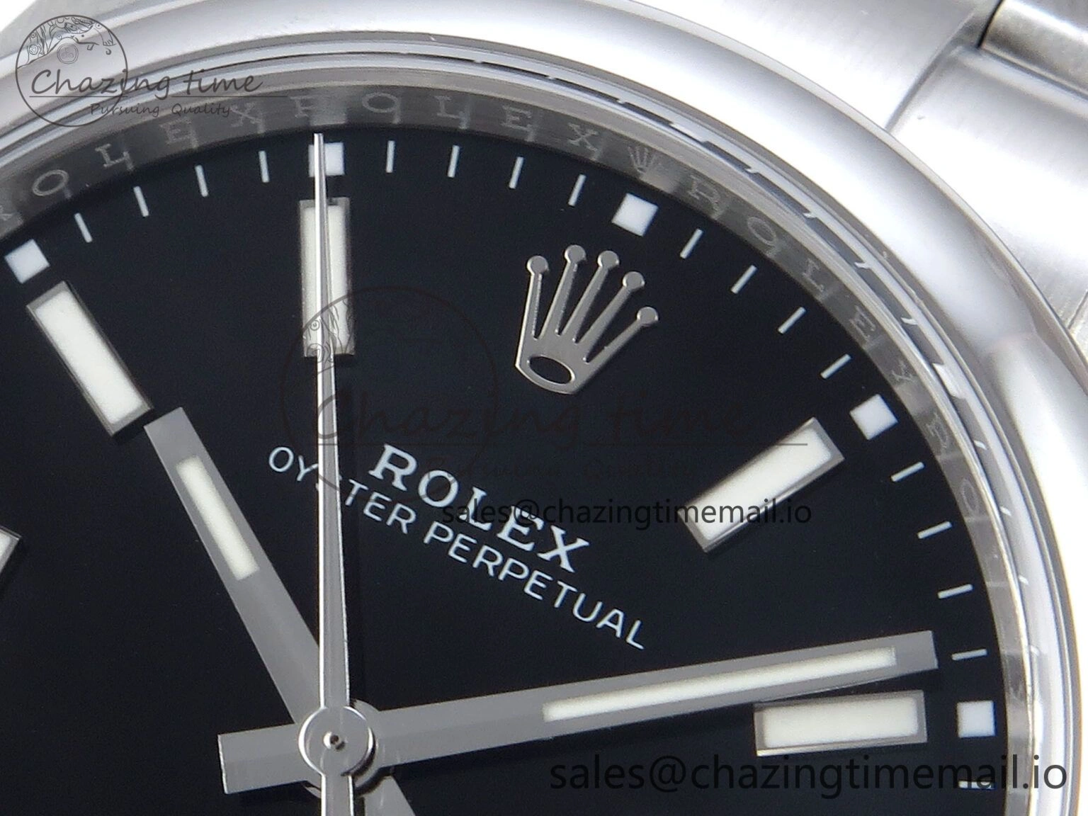 Oyster Perpetual 124300 41mm EWEF Best Edition 904L Steel Black Dial A3230