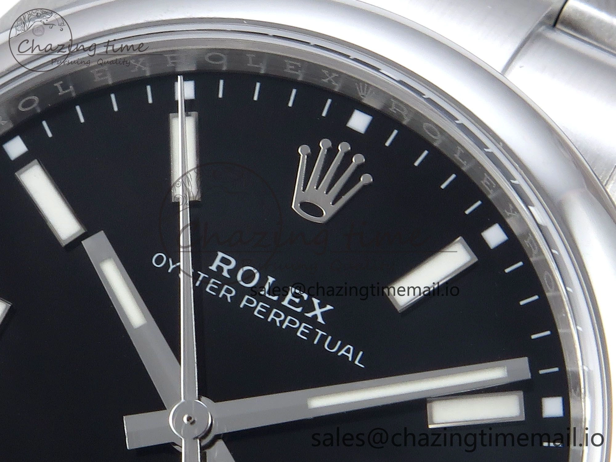 Oyster Perpetual 124300 41mm EWEF Best Edition 904L Steel Black Dial A3230