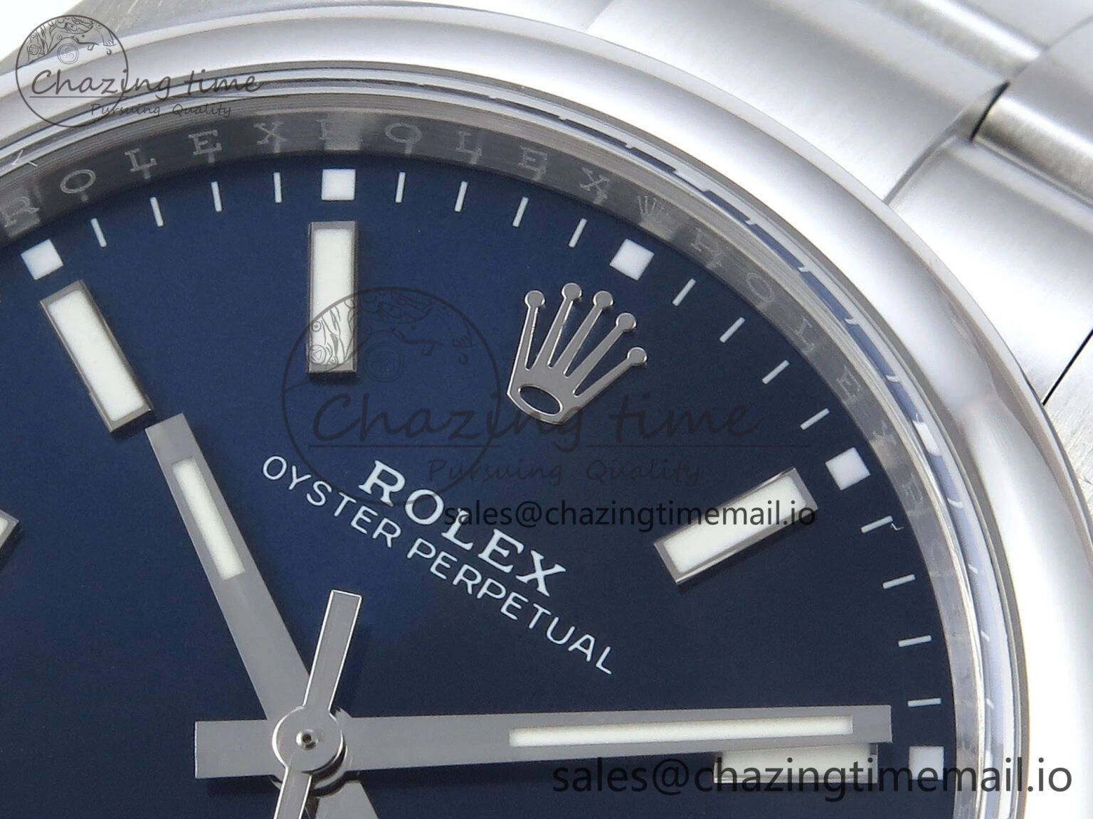Oyster Perpetual 124300 41mm EWEF Best Edition 904L Steel Blue Dial A3230