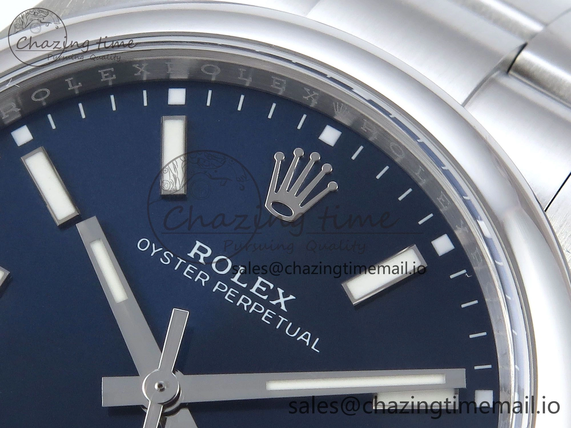 Oyster Perpetual 124300 41mm EWEF Best Edition 904L Steel Blue Dial A3230