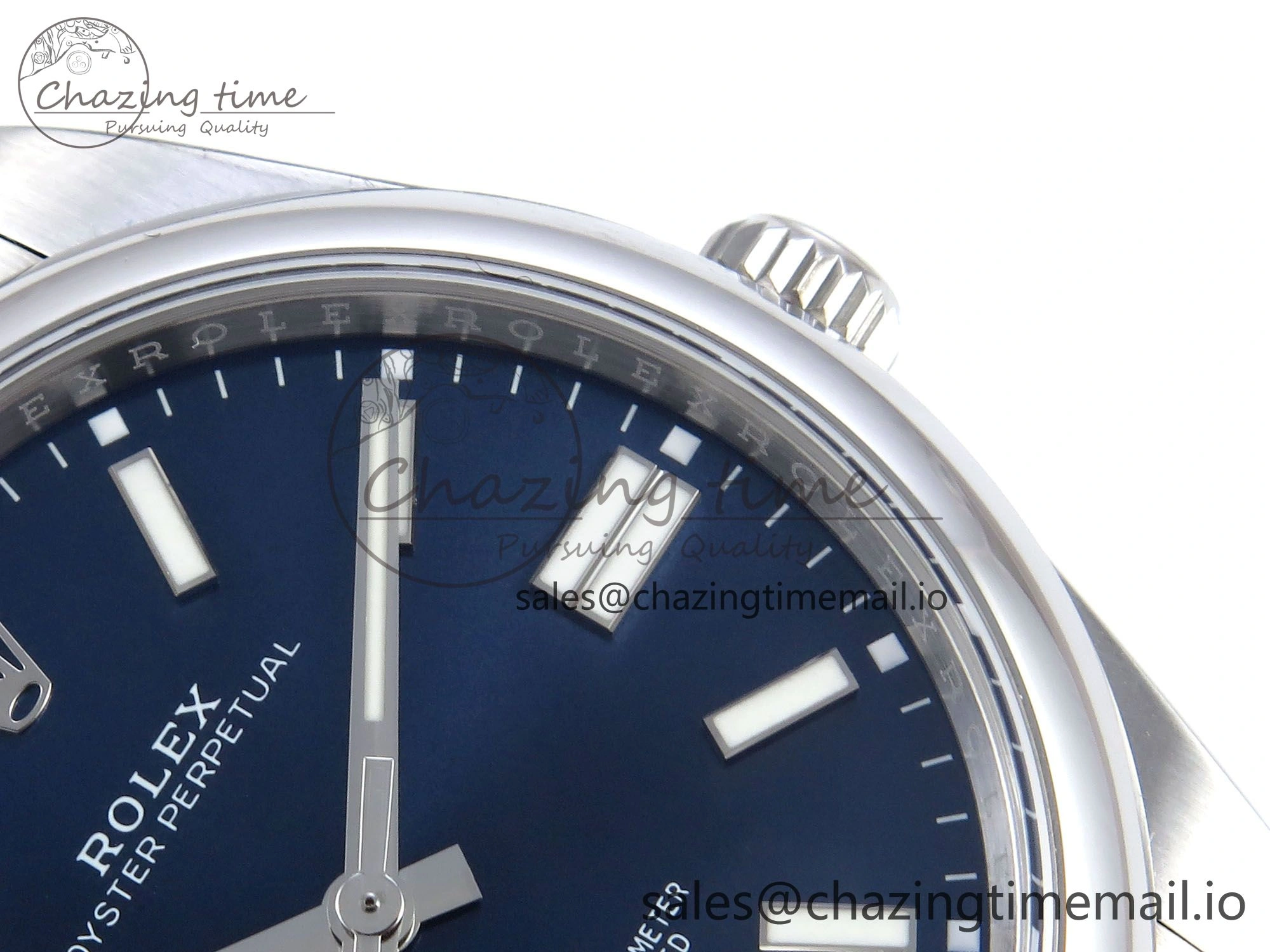 Oyster Perpetual 124300 41mm EWEF Best Edition 904L Steel Blue Dial A3230